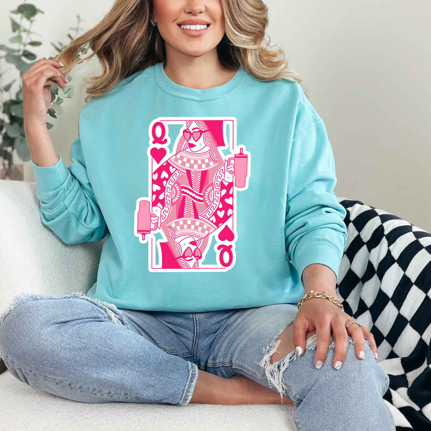 Boujee queen of hearts - DTF TRANSFER