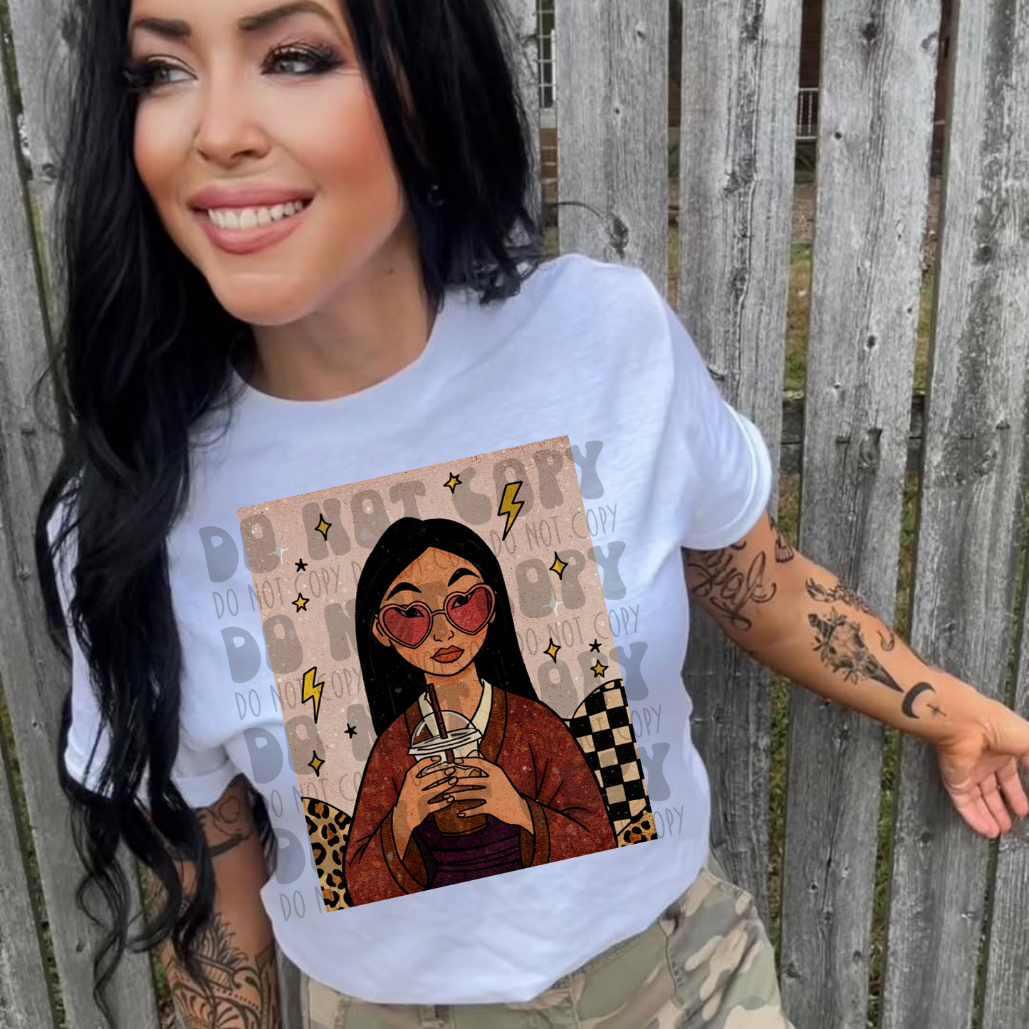 Warrior Princess - DTF TRANSFER (Coffee princess bundle SAVED)