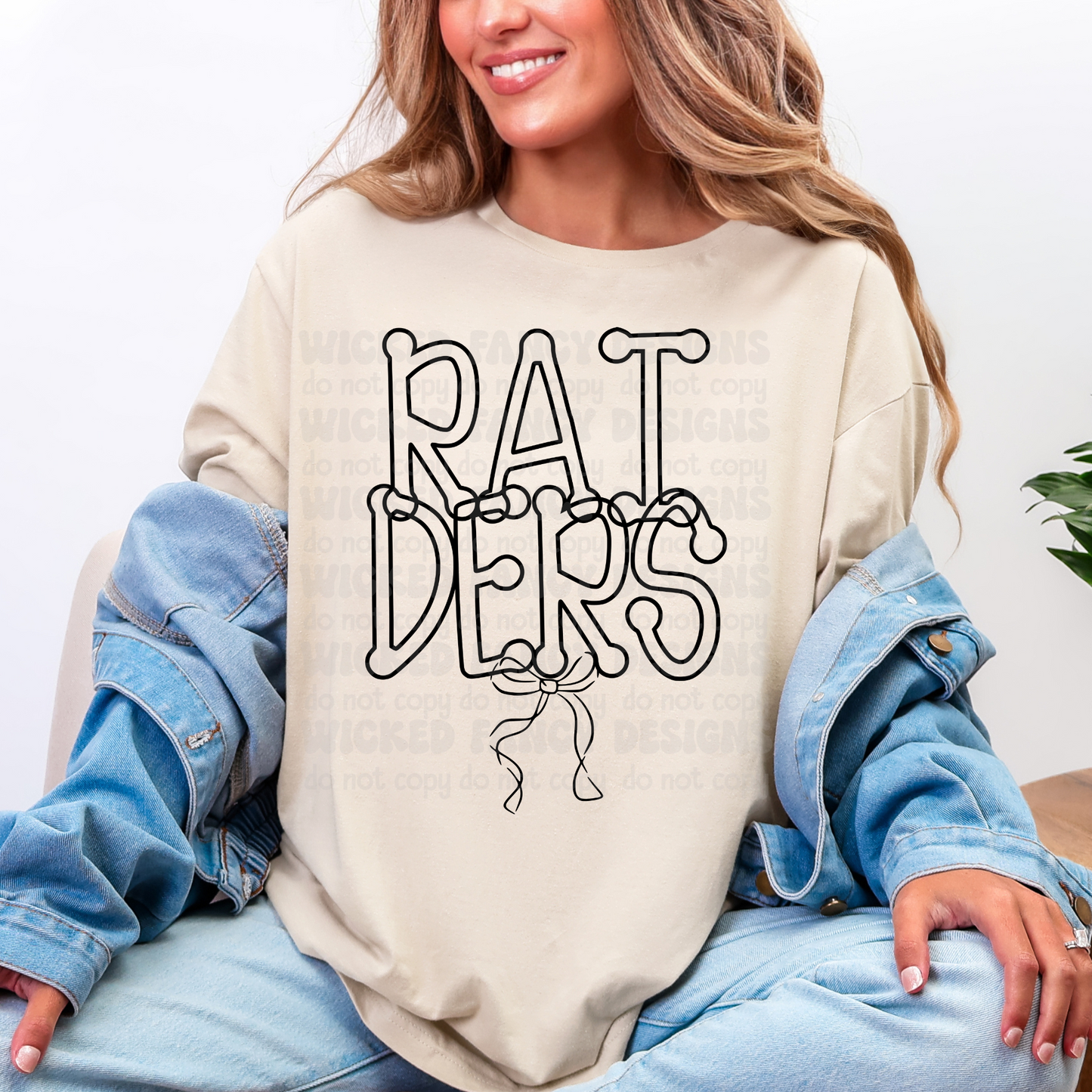 Raiders Bow - DTF Transfer (WFD AUG25)