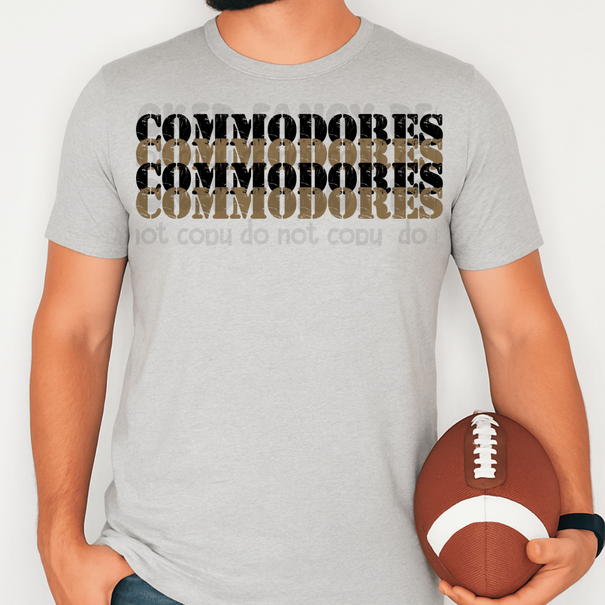 Commodores army stencil - DTF TRANSFER (WFD Oct25)