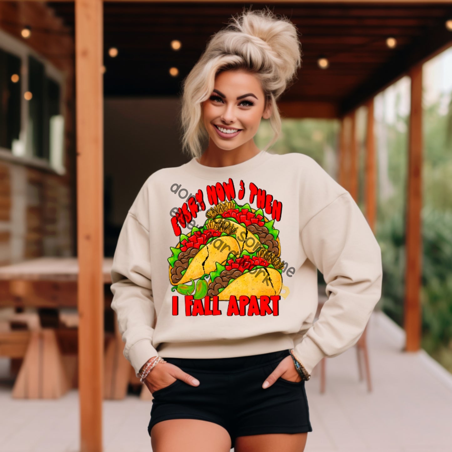 Tacos fall apart - DTF TRANSFER (CLD)