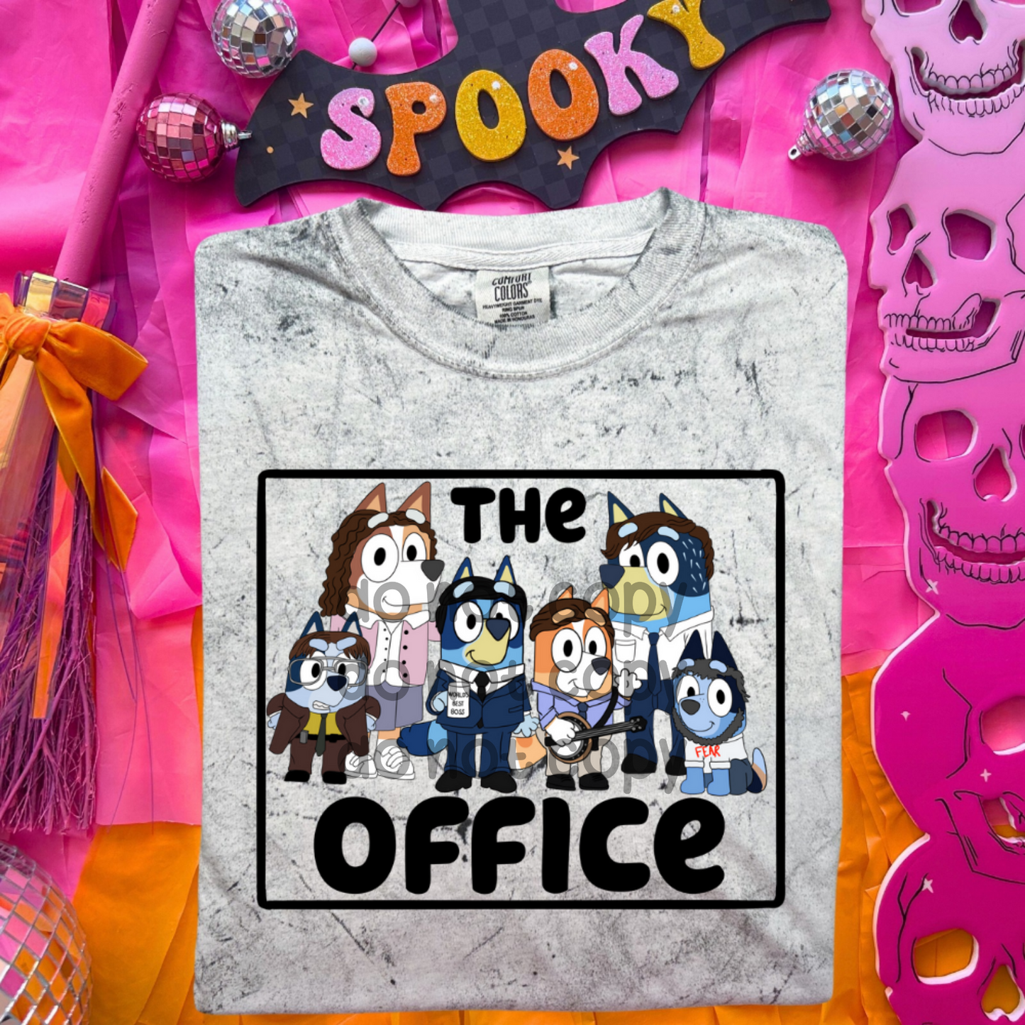 Blue office - DTF TRANSFER (SDDD)