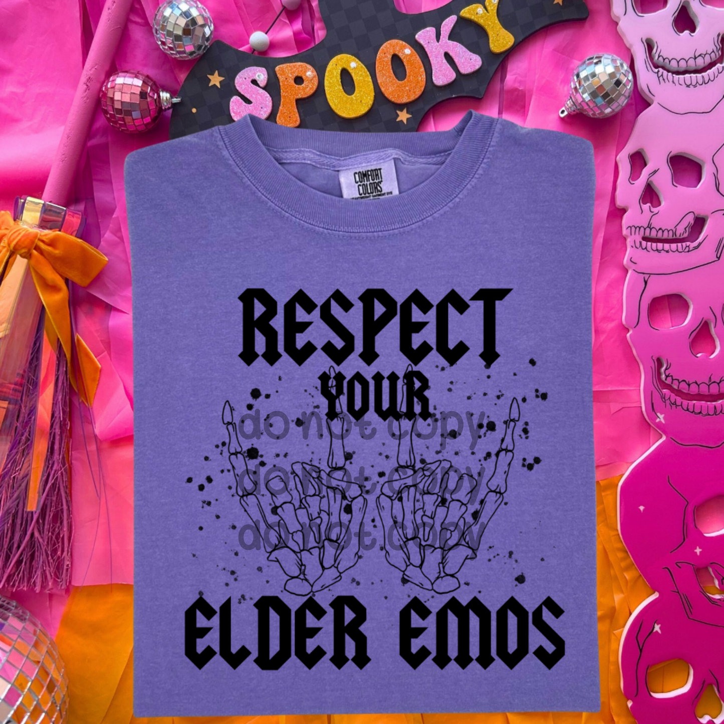 Respect your elder emos - DTF TRANSFER (SDDD)