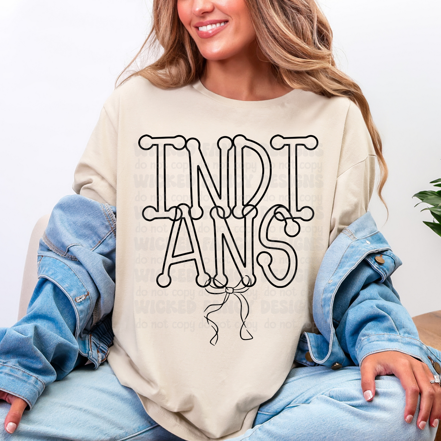 Indians Bow - DTF Transfer (WFD AUG25)