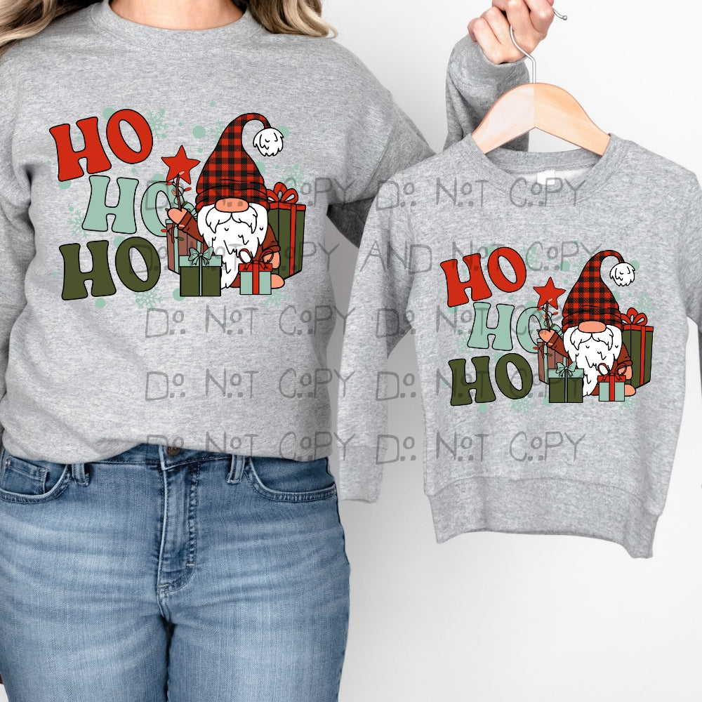 Ho ho ho Gnome - DTF TRANSFER ONLY