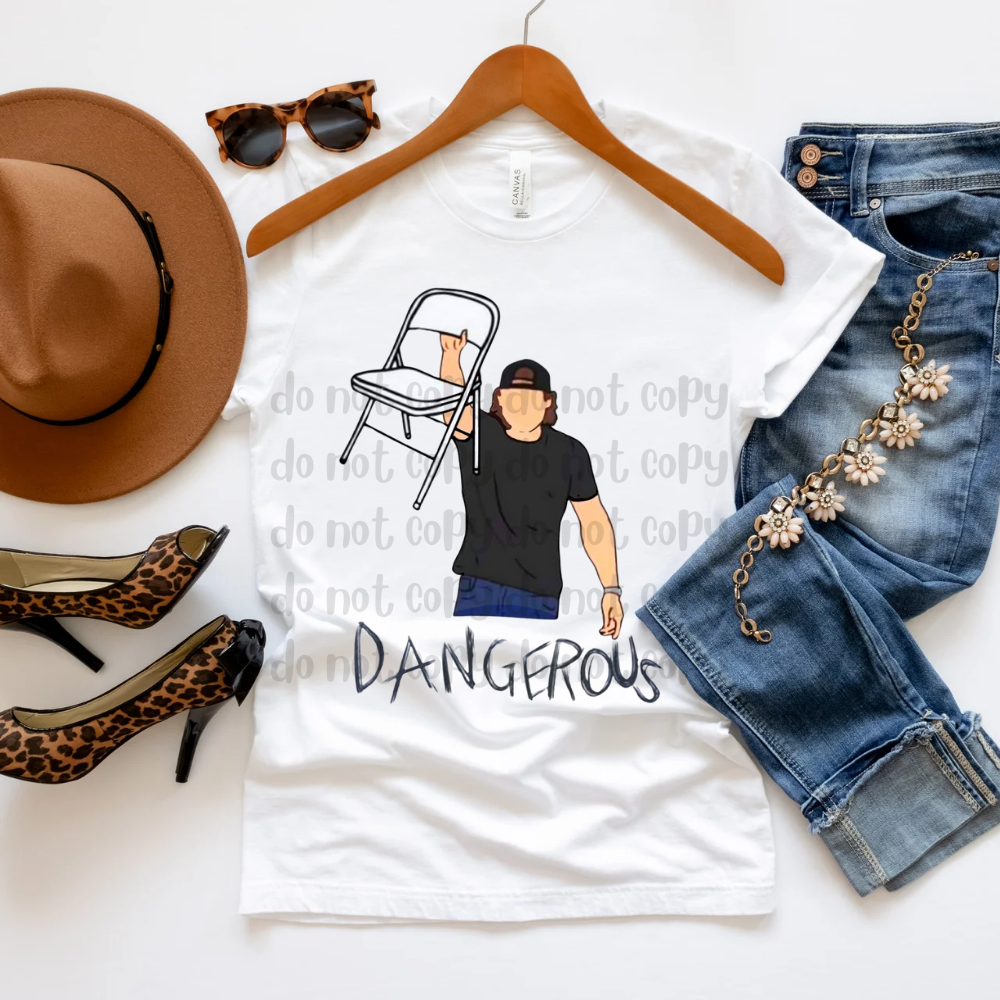 Dangerous chair MW - DTF TRANSFER