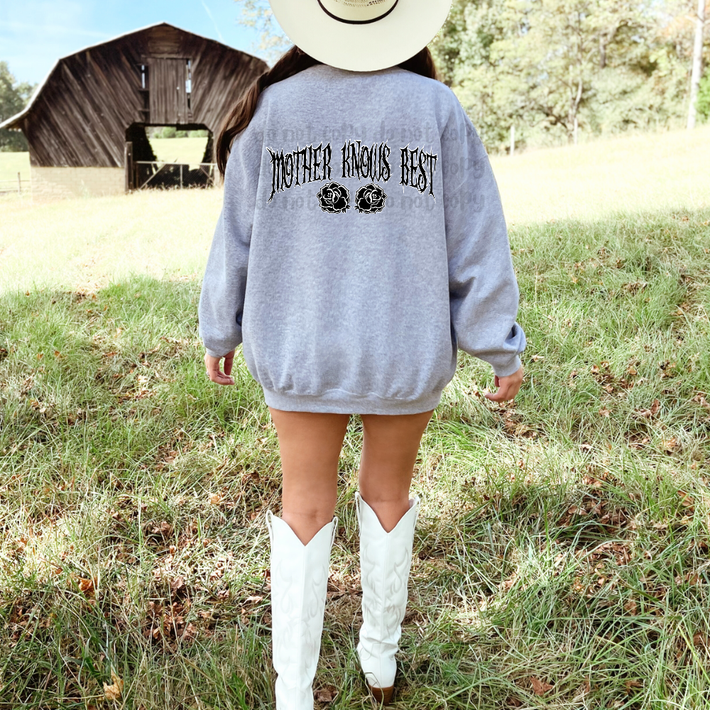 Mother knows best - DTF TRANSFER (MMDD, Perfectly Wicked Bundle)