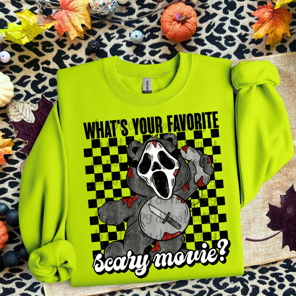 Scary Movie - DTF TRANSFER (LDC/SDDD COLLAB) Scare Bears