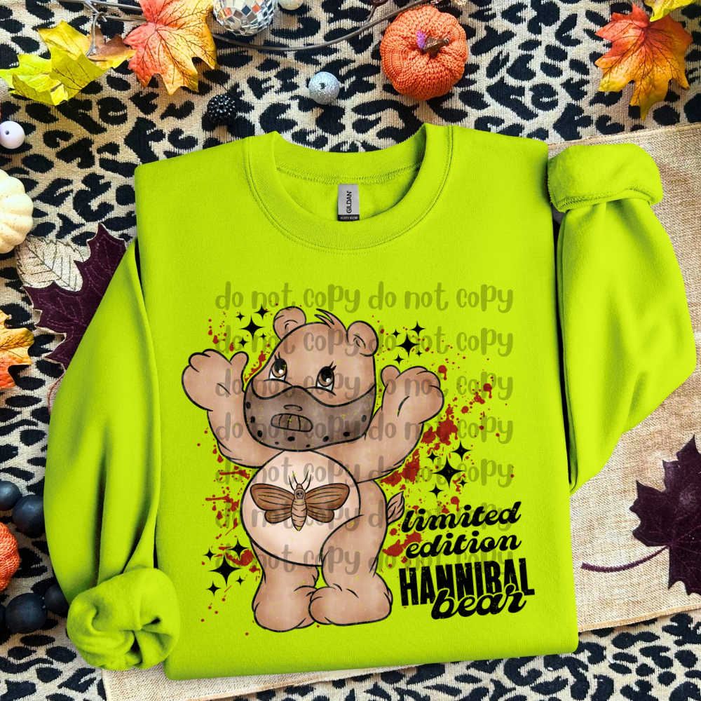 Limited edition Hannibal - DTF TRANSFER (LDC/SDDD COLLAB) Scare Bears