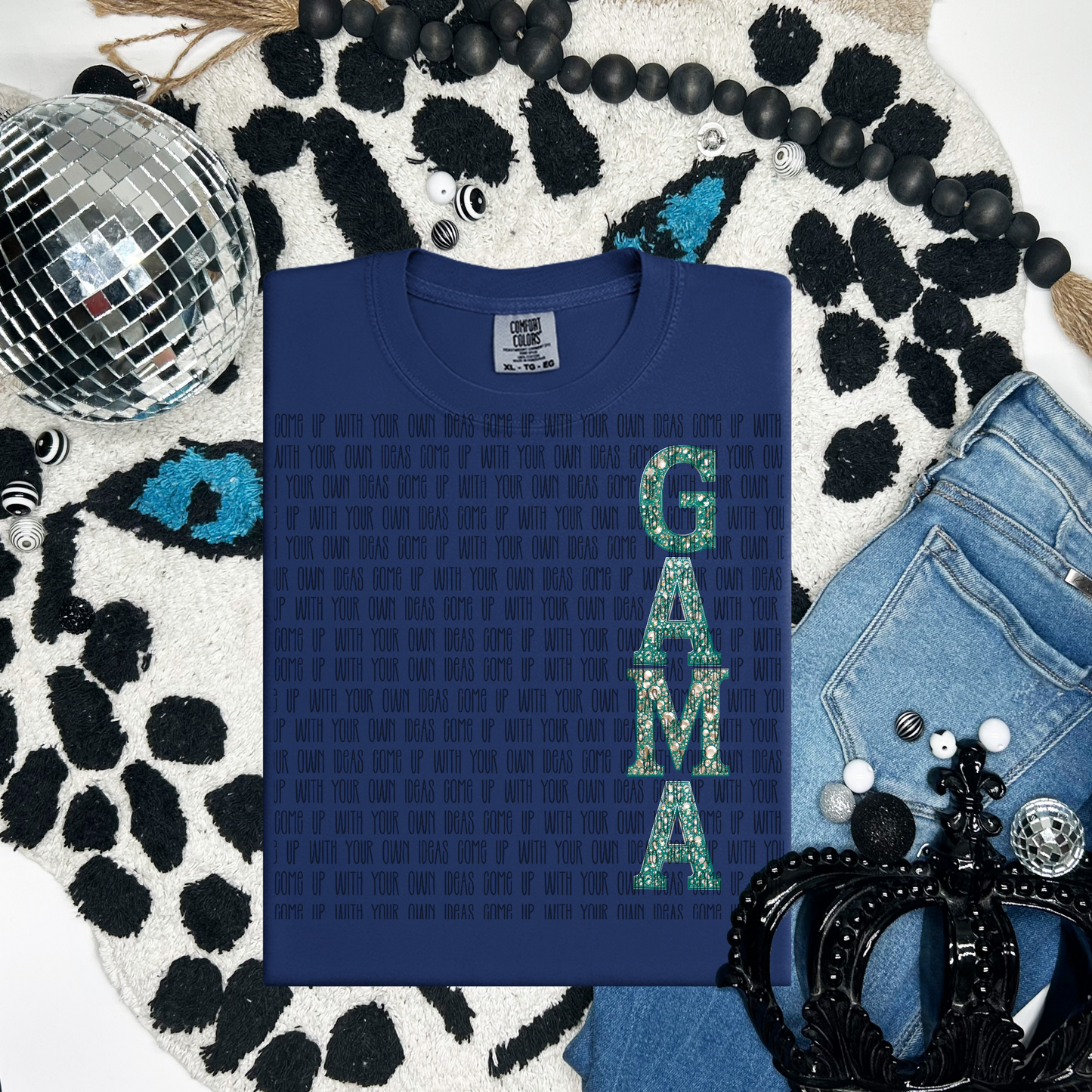 Gama Faux Rhinestones- DTF TRANSFER (WFD M25)