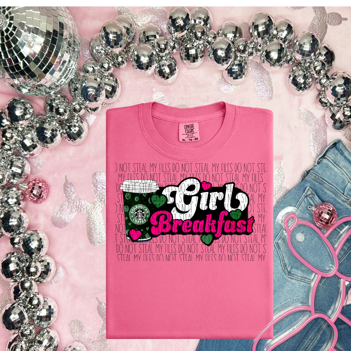 SB Girl Breakfast-DTF TRANSFER (RAD)