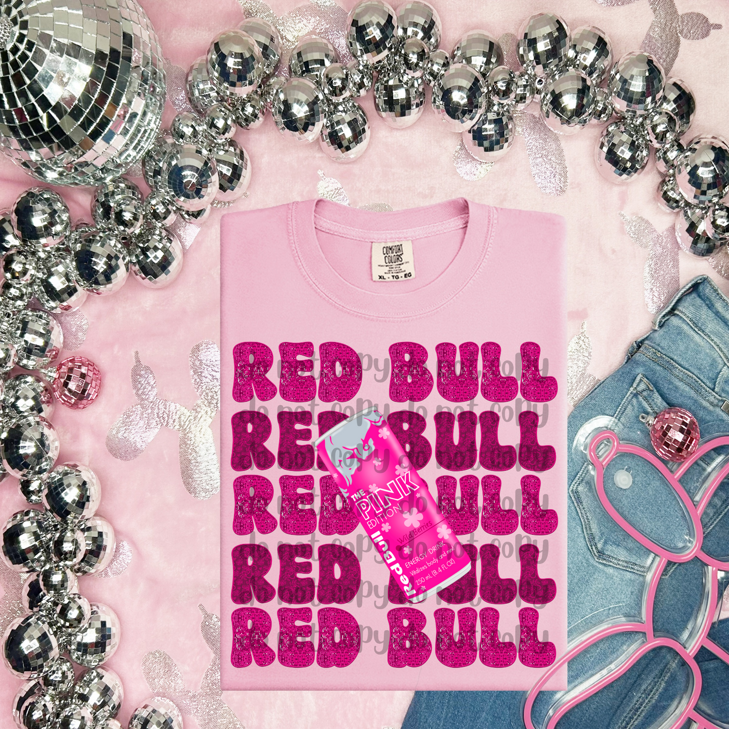 Pink RB - DTF TRANSFER (Energy drink Collab HFS/WFD)