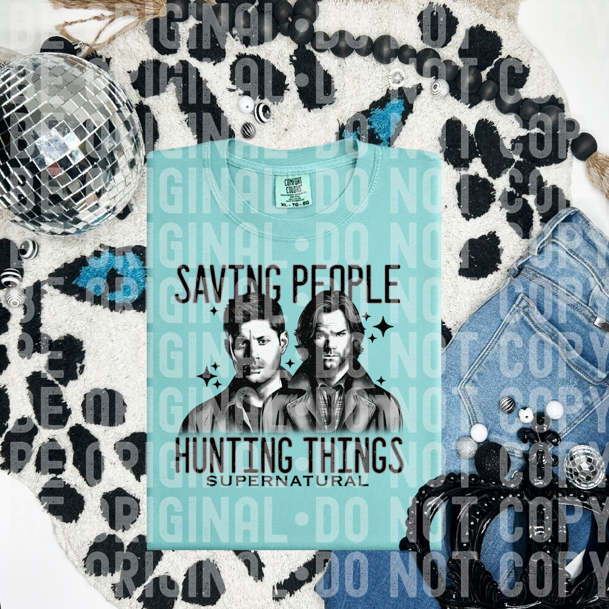 Saving people hunting things-DTF TRANSFER (SN)