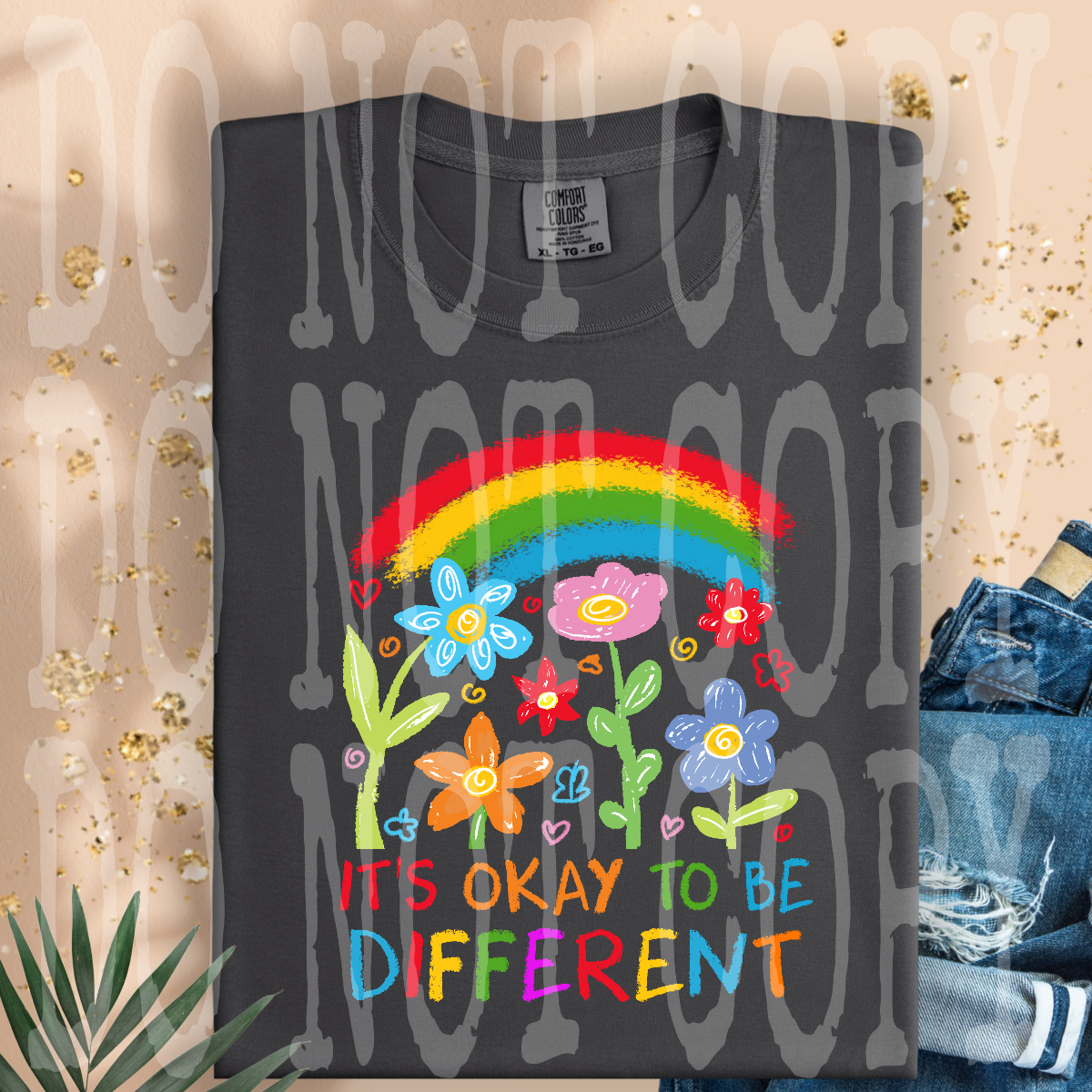It's okay to be different- DTF TRANSFER (CFD)