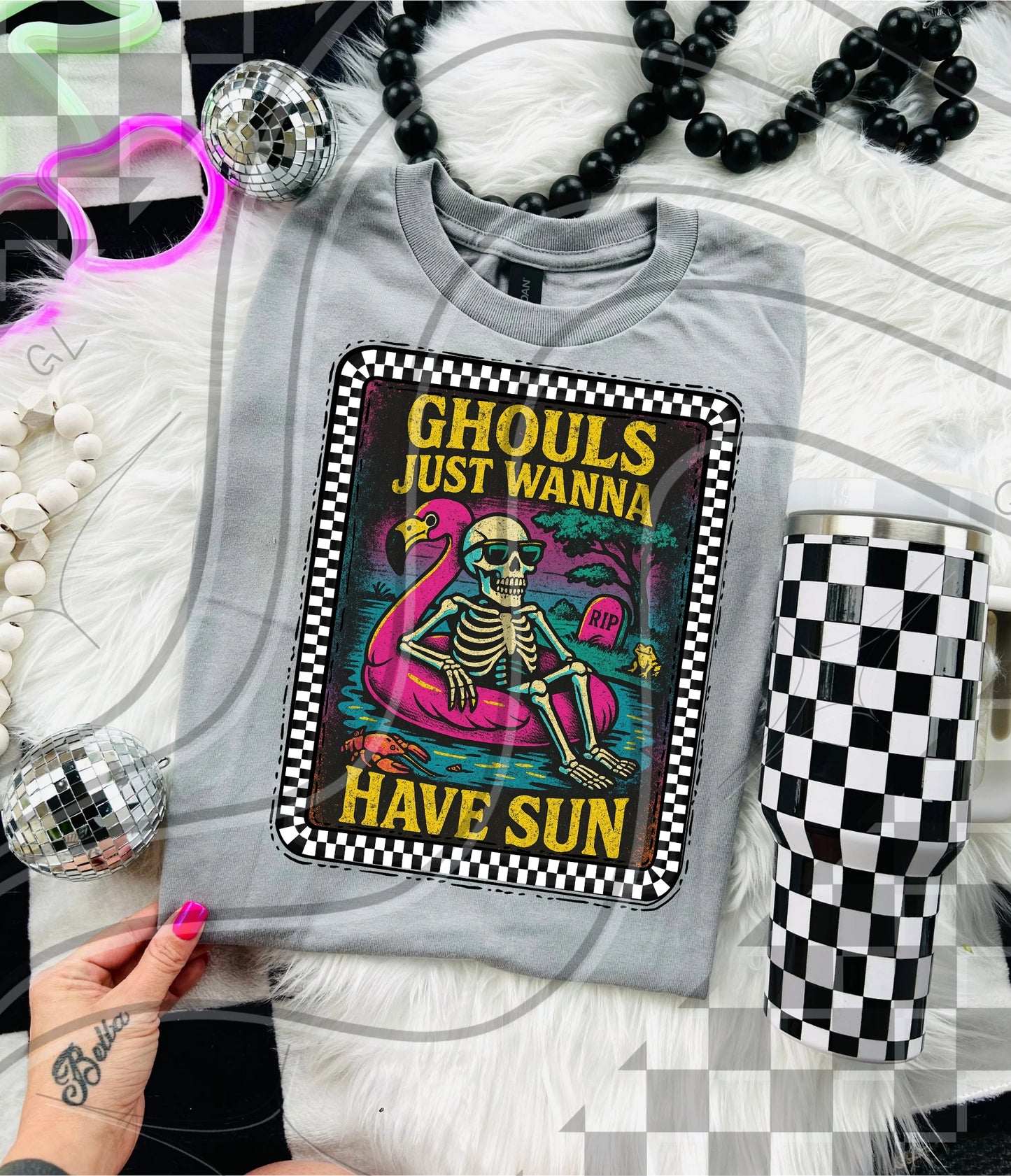 Ghouls just wanna have sun-DTF TRANSFER (Spooky Summer Collab)