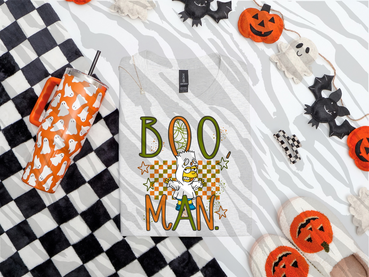 Boo man - DTF TRANSFER (Talk spooky to me collab)