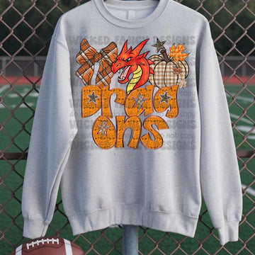 Red Dragons Fall - DTF Transfer (WFD AUG25)