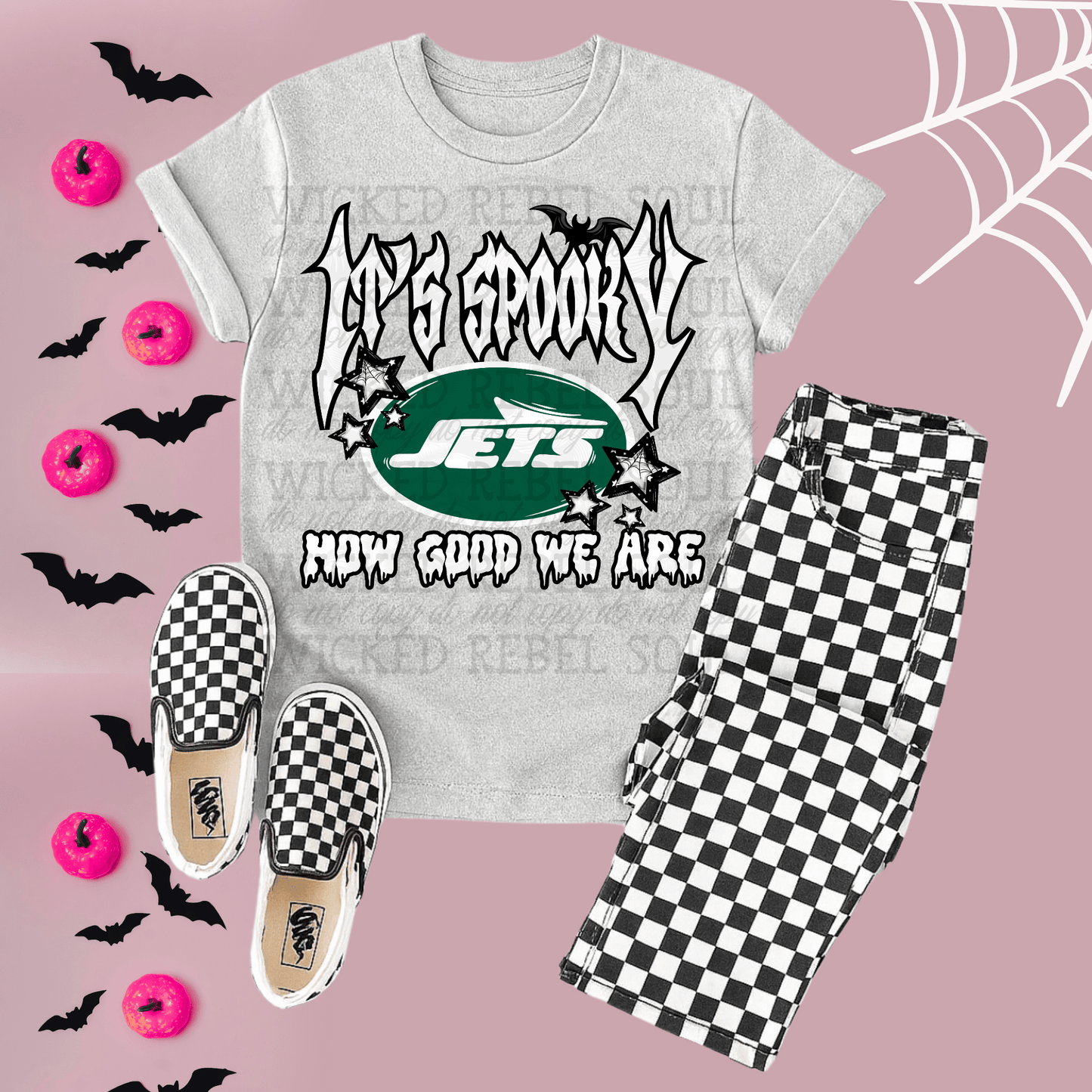 Jets ; Its spooky how good we are - DTF TRANSFER (T4KD)