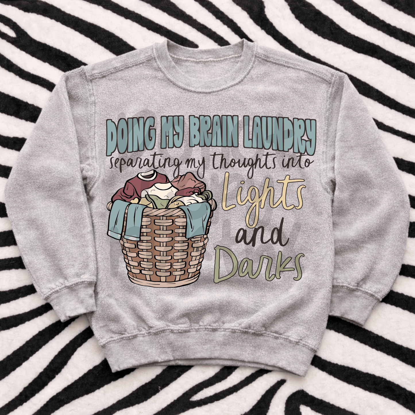 Doing my brain laundry - DTF TRANSFER (SCRLW)