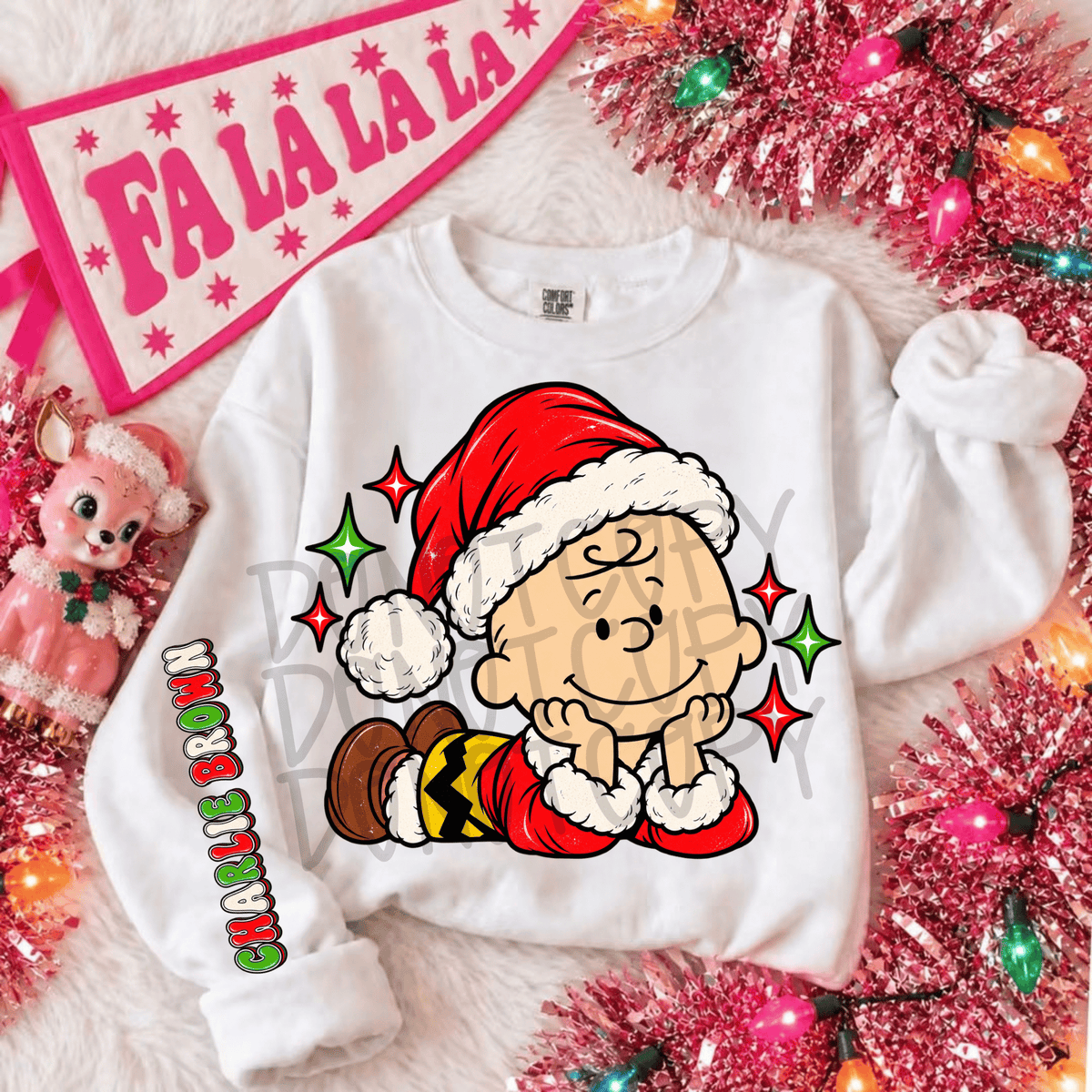 Kid cute Christmas characters DTF Transfer
