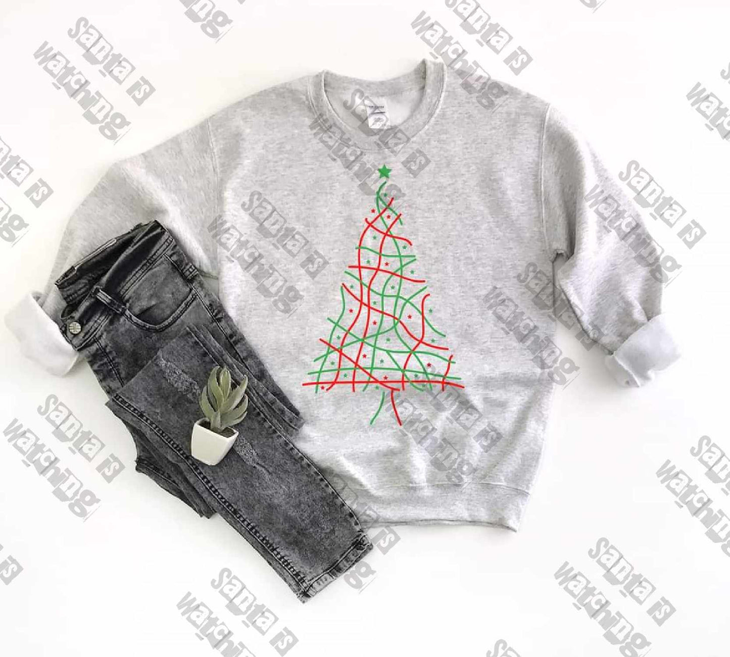 Christmas Tree - DTF TRANSFER ONLY (WRS)