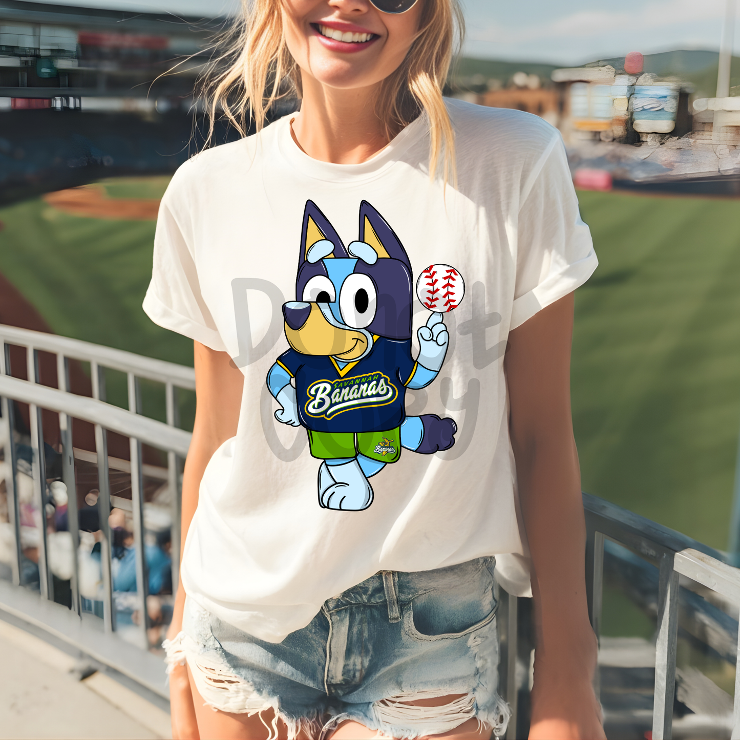 Dog Savannah Bananas - DTF TRANSFER