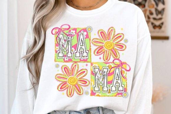 Mama Grid-DTF TRANSFER (CFD)