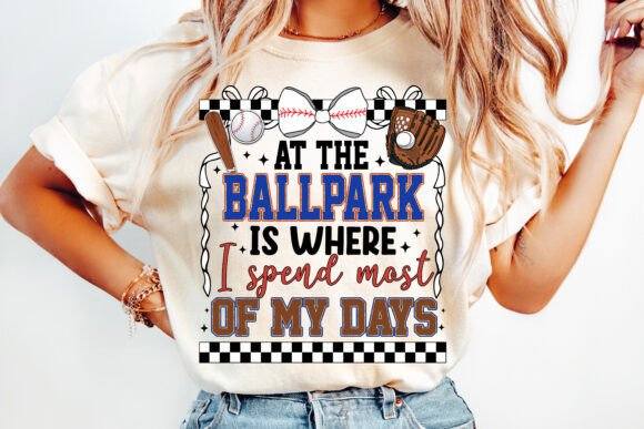 At the ballpark - DTF TRANSFER (CFD)