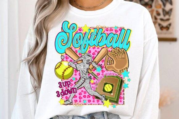 Softball Collage - DTF TRANSFER (CFD)