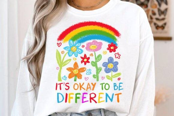 It's okay to be different - DTF TRANSFER (CFD)