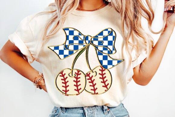 Baseball cherries- DTF TRANSFER (CFD)