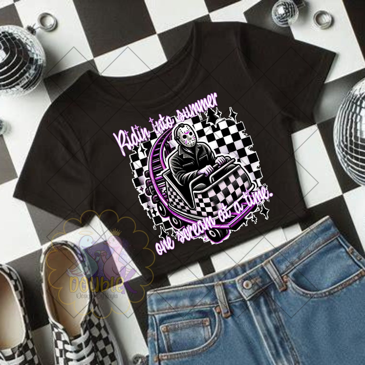 Riding into summer-DTF TRANSFER (Spooky Summer Collab)