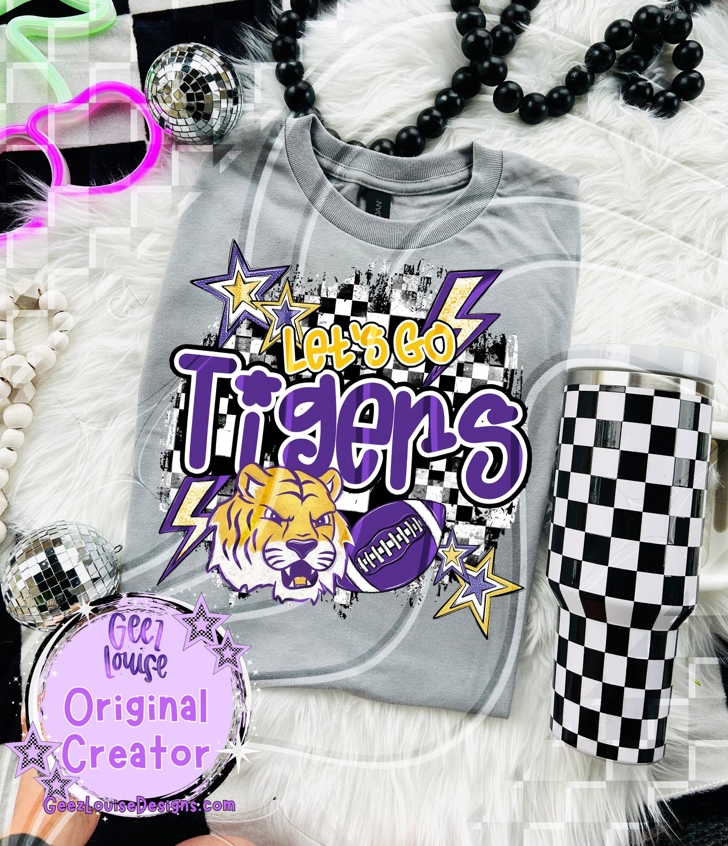 Let's go L Tigers - DTF TRANSFER (GL925)