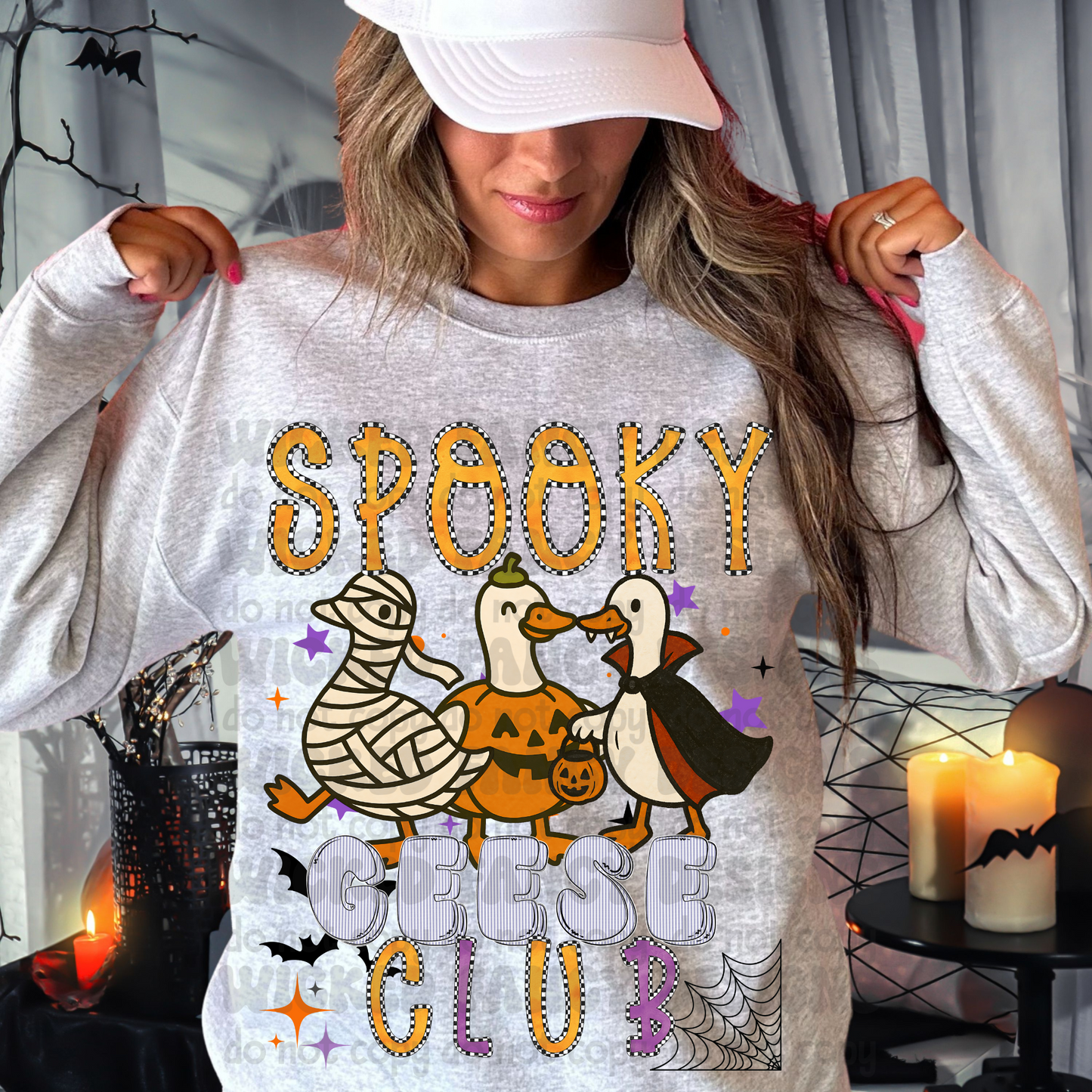 Spooky geese club - DTF TRANSFER (bday bash collab SCG X WFD)
