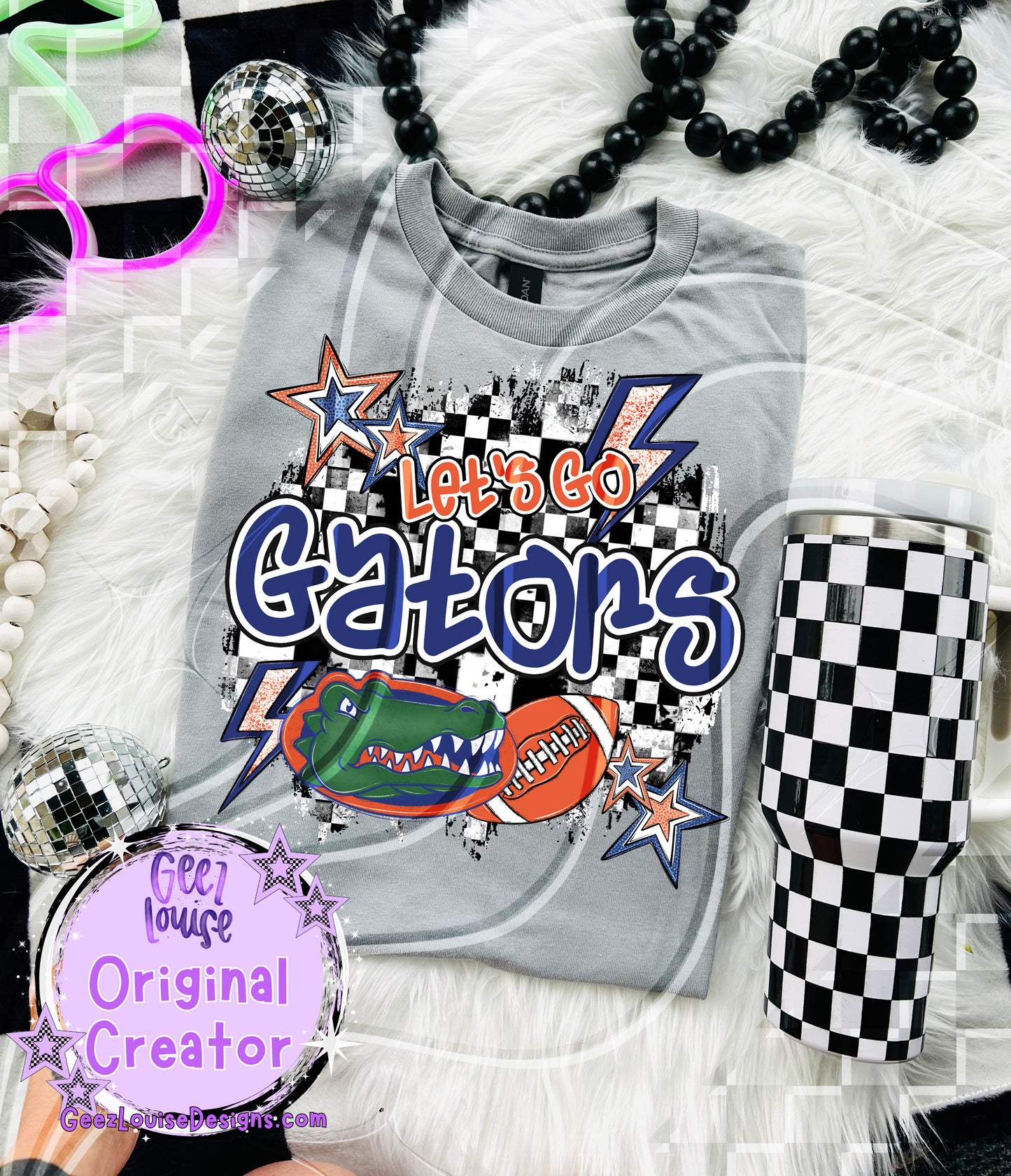 Let's go yellow Gators - DTF TRANSFER (GL925)