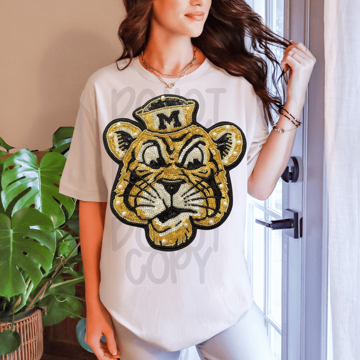 M : extra faux sequin - DTF TRANSFER (SYM)