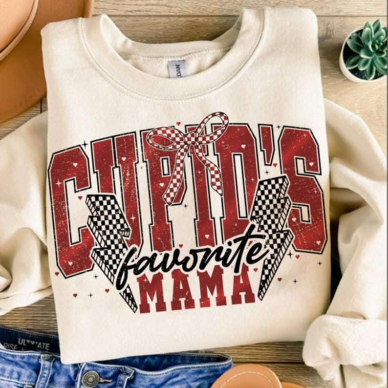 Cupids favorite mama- DTF TRANSFER (ULF)