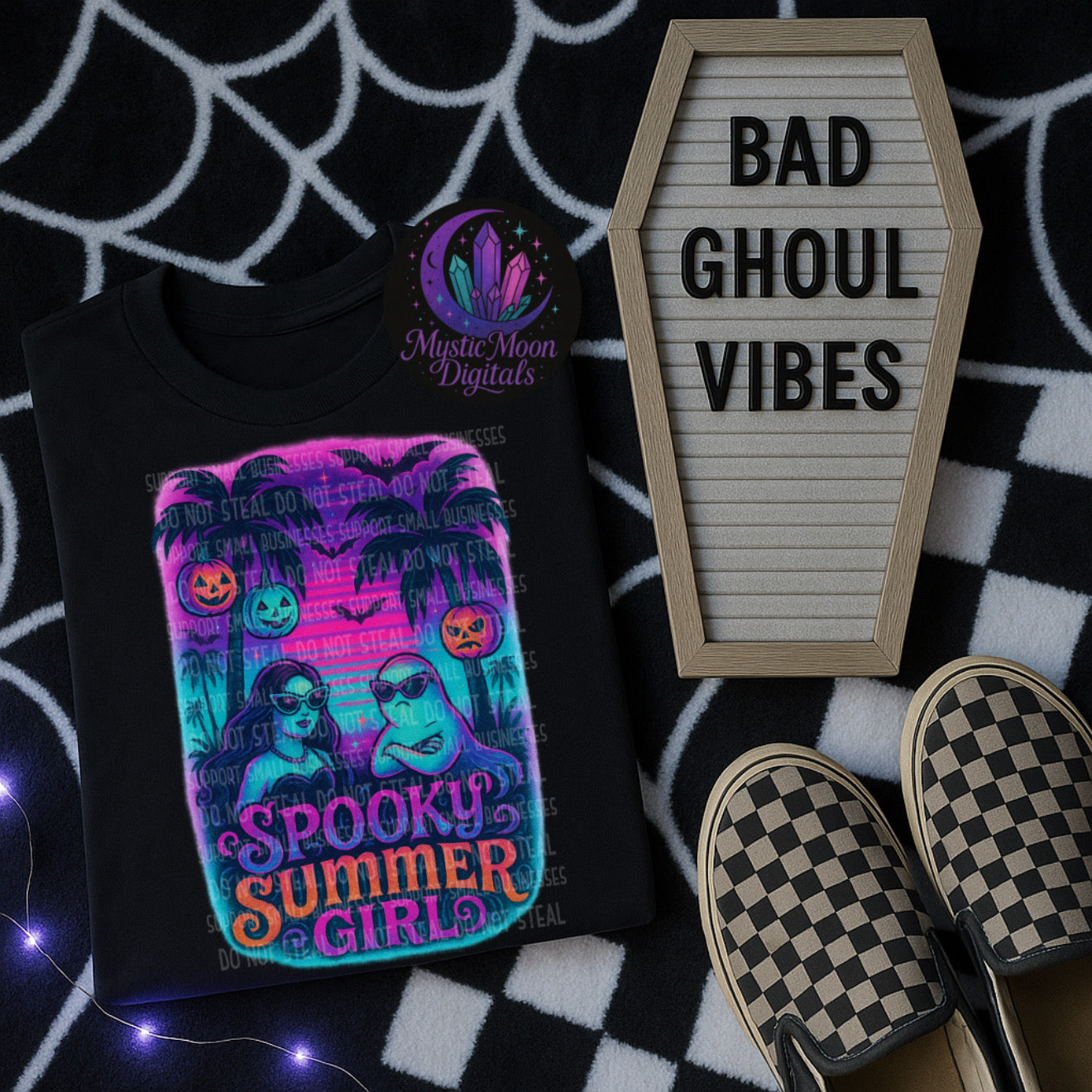 Spooky Summer Girl- DTF TRANSFER (Spooky Summer Collab)