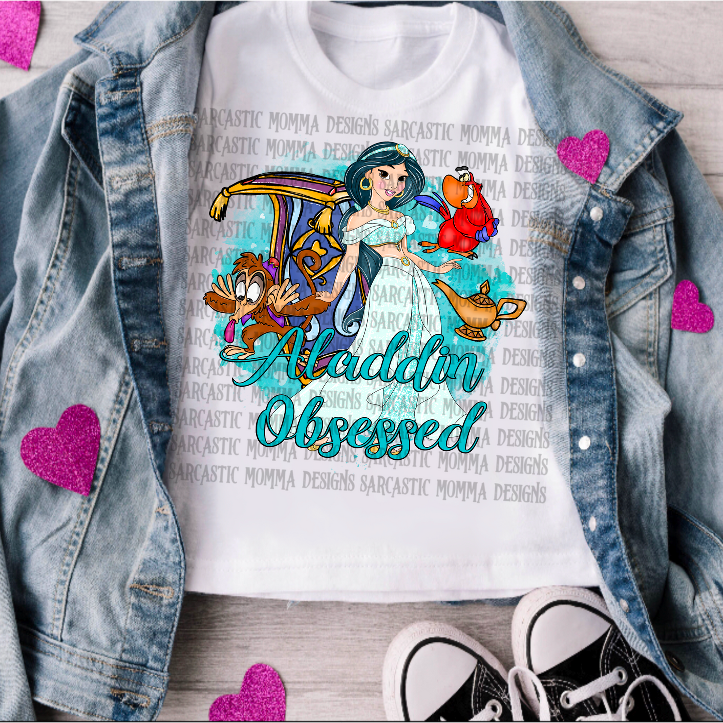Arabian Princess Obsessed-DTF TRANSFER (SMD)