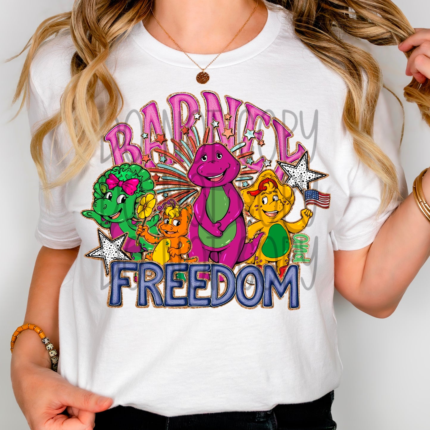 Purple dino - DTF TRANSFER (Blast from the past Collab)