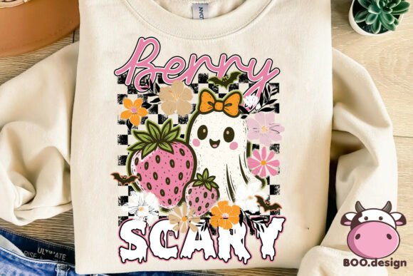 Berry scary ghost - DTF TRANSFER (CFD)