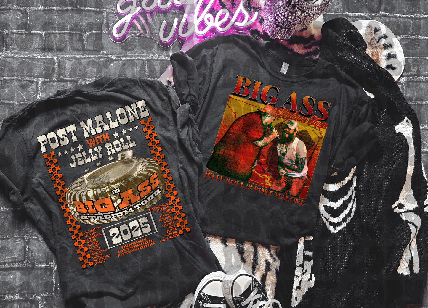 Big A$$ Stadium Tour- DTF TRANSFER (SSDD x SSDa Music Collab)