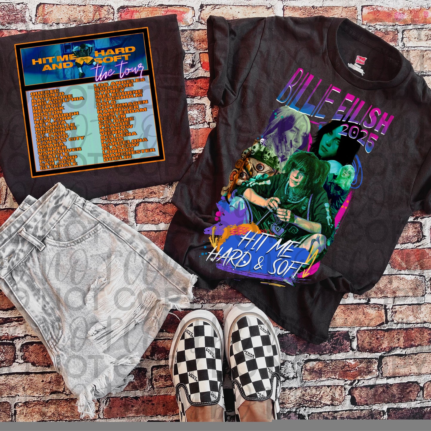 BillE Tour- DTF TRANSFER (SSDD x SSDa Music Collab)