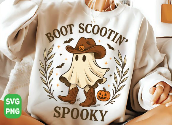 Boot scootin spooky - DTF TRANSFER (CFD)