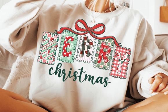 Merry Christmas (DTF TRANSFER)