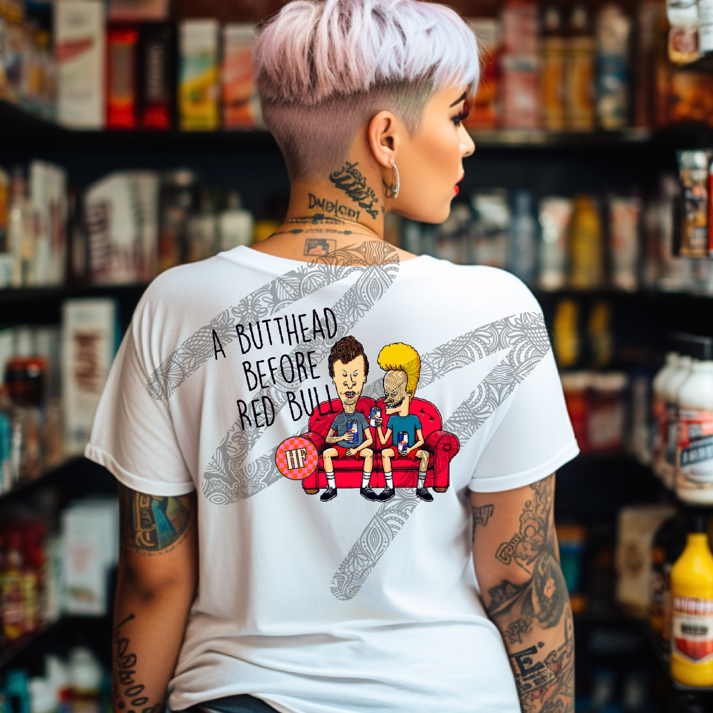 Butthead before RB - DTF TRANSFER (Energy drink Collab HFS/WFD)