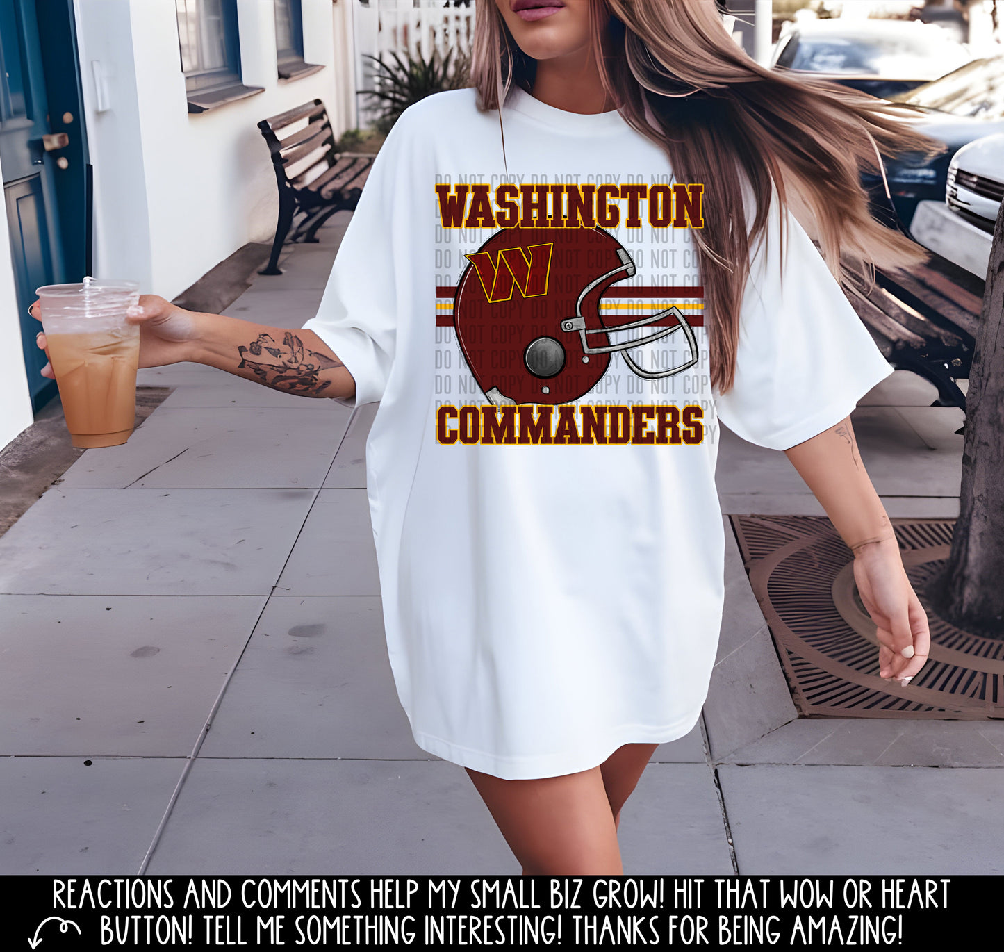 Commanders football lines - DTF (CCDD)