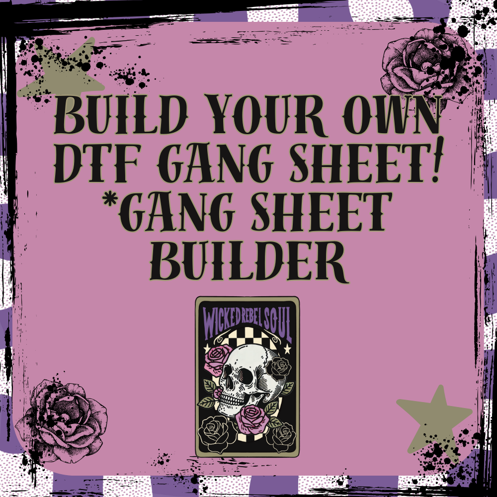 Build your own Custom DTF Gang Sheet (gang sheet builder)