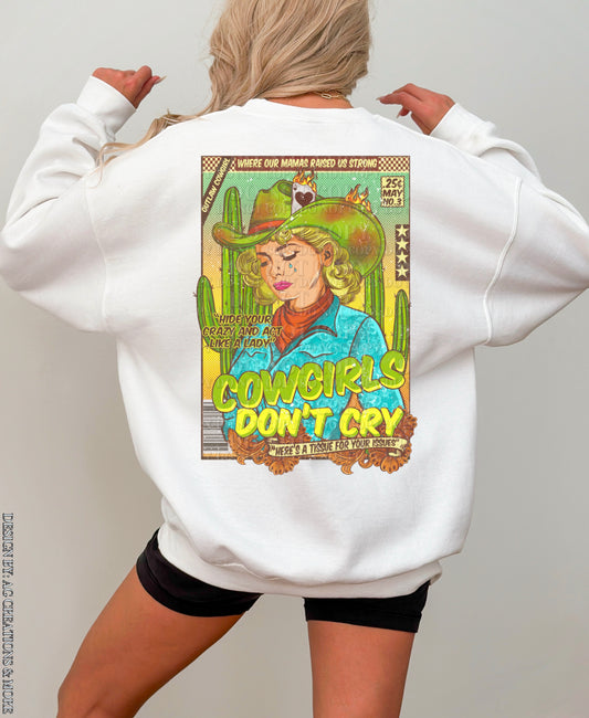Cowgirls don't cry #2 - DTF TRANSFER (AGCM)