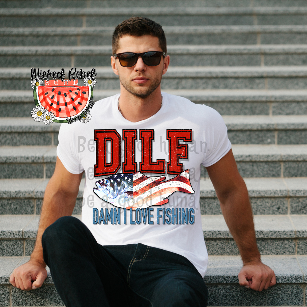 DILF black - DTF TRANSFER (CCD)